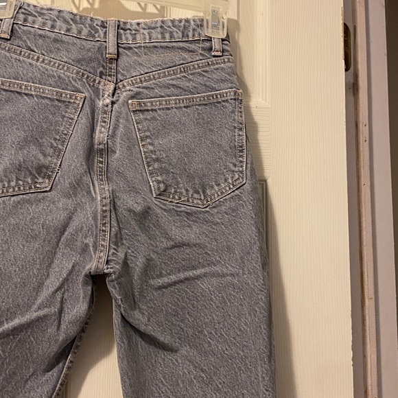 Zara Straight Leg High Rise Jeans - Picture 4 of 8